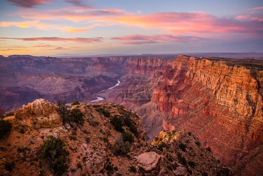 Above the Grand Canyon