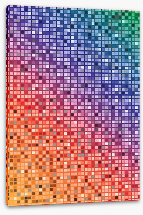 Rainbow mosaic
