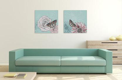 The butterfly and the rose