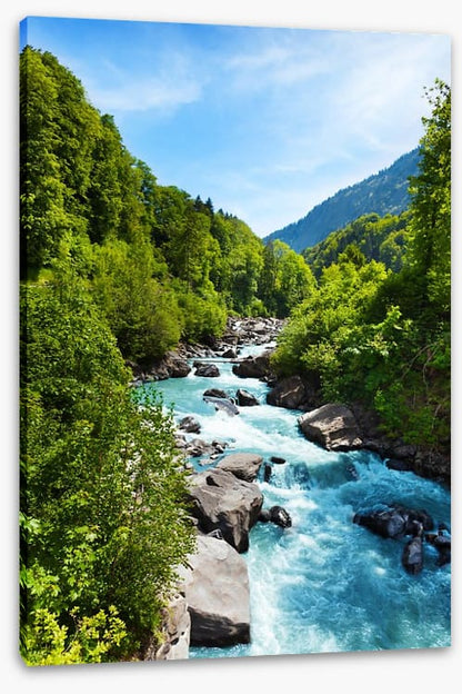 White water rapids
