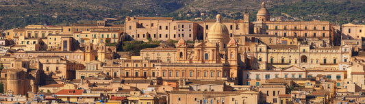Noto rooftops panorama