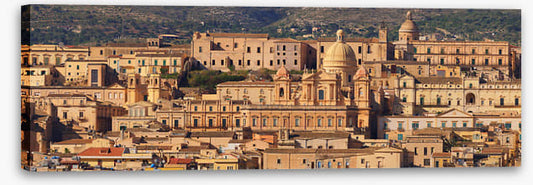 Noto rooftops panorama