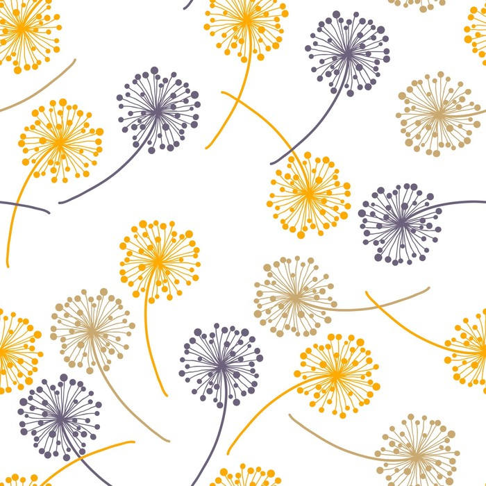 Drifting dandelions