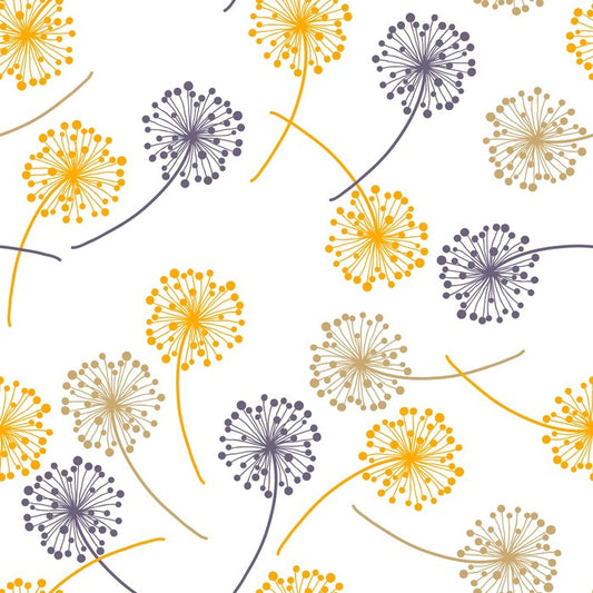Drifting dandelions