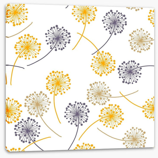Drifting dandelions