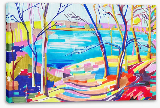 Summer by the lake
