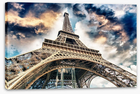 Eiffel cloudscape