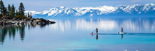 Lake Tahoe paddle boarding