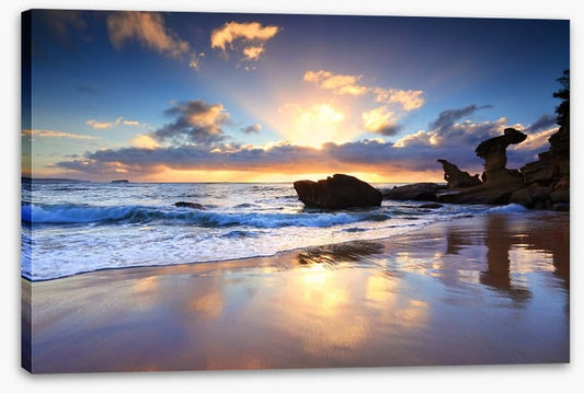 Beach sunrise at Noraville