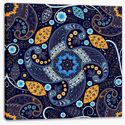 Paisley flower