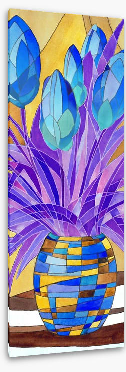 Tulips in a vase