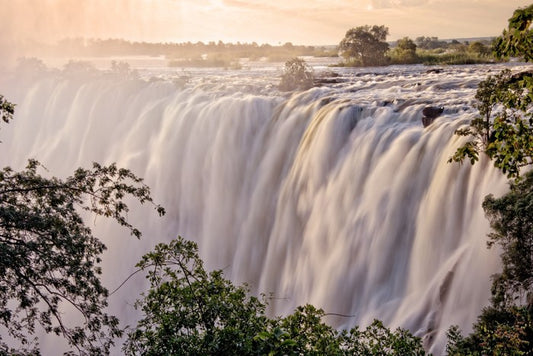 Zambezi River falls