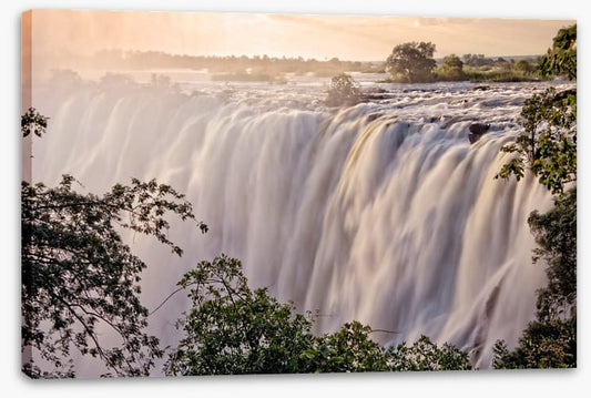 Zambezi River falls