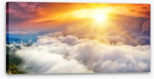 Heavenly sunrise
