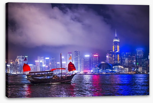 Beautiful Hong Kong harbour