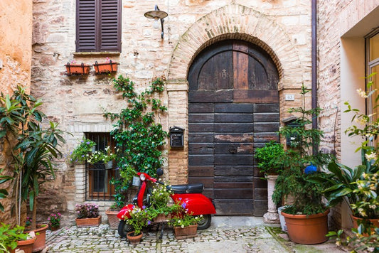 Classic courtyard