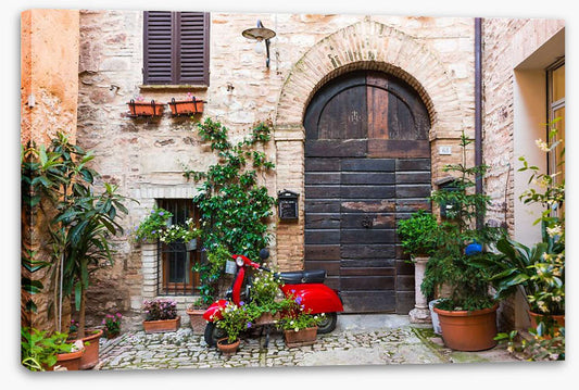 Classic courtyard