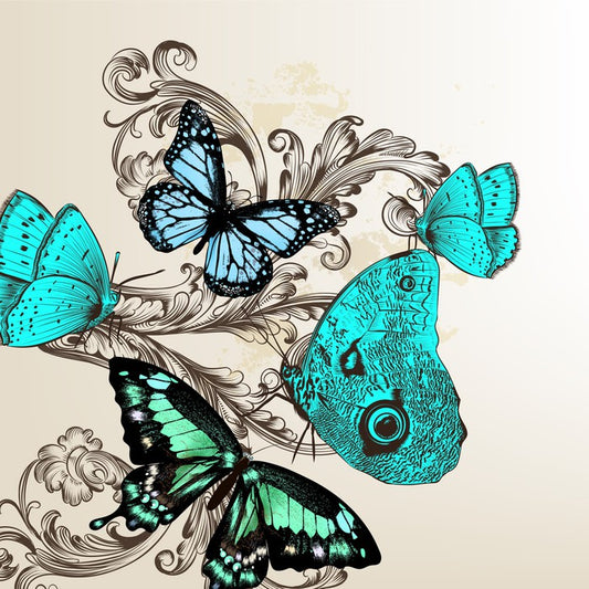 Fluttering blues