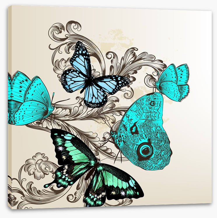 Fluttering blues