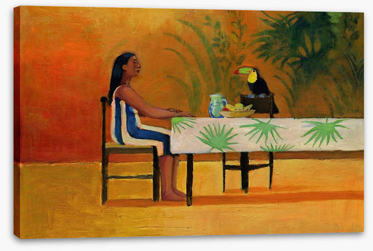 Dinner with the toucan
