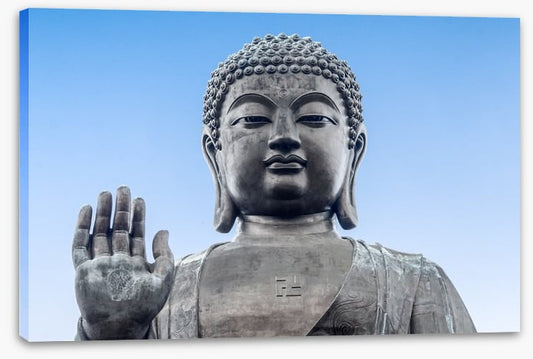 Blue sky buddha