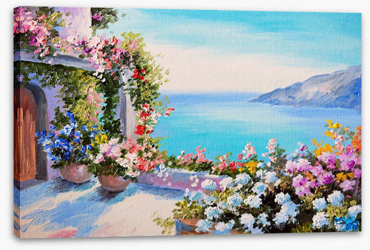 Garden by the sea