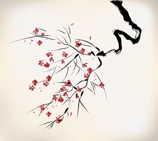 Red blossom beauty
