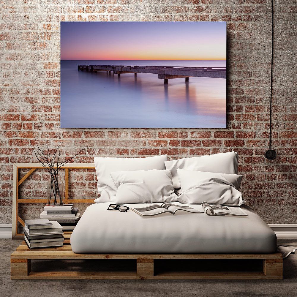 Jetty in the dawn
