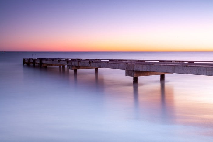 Jetty in the dawn