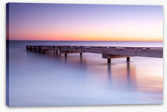 Jetty in the dawn