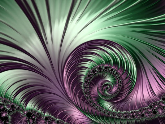 Shimmer and swirl