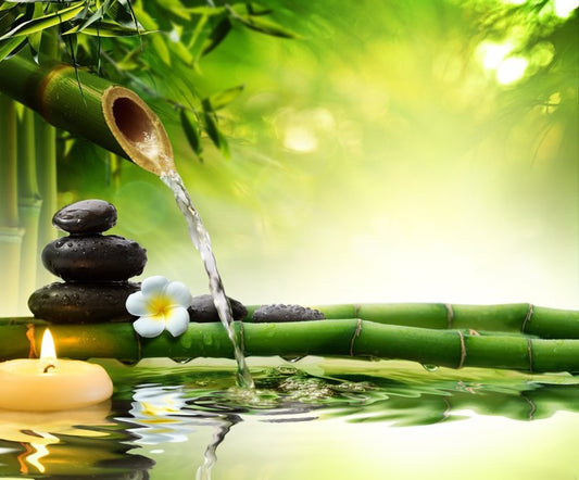 Flowing zen garden