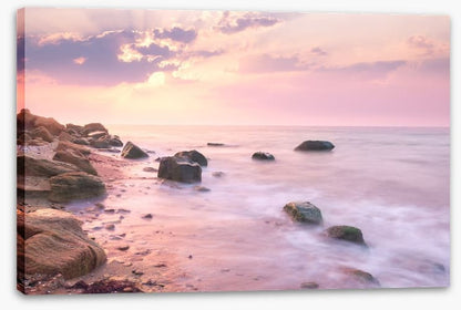 Pink sand sunrise