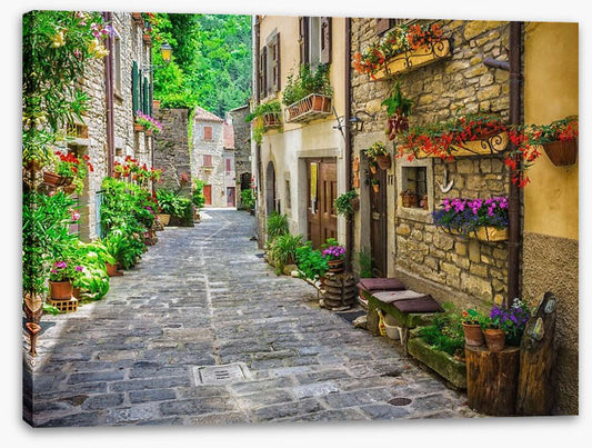 Tuscan facades, Italy
