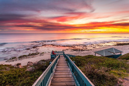 Stunning beach sunset, Perth