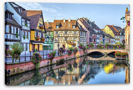 Colourful houses in Colmar, France