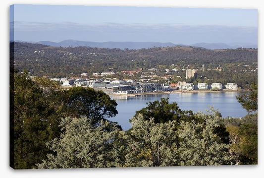 Canberra city aerial