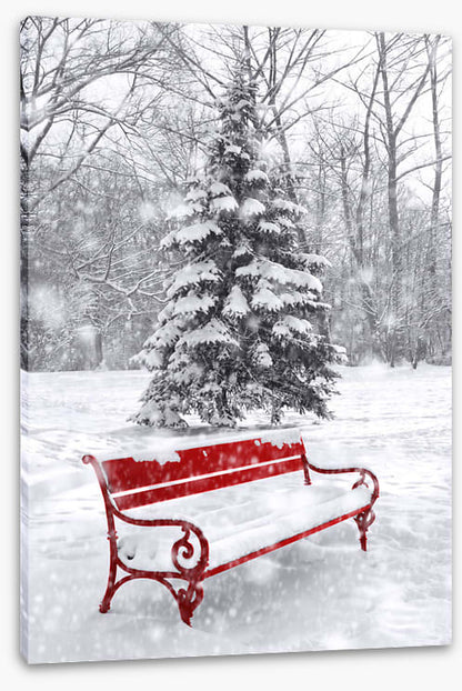 A seat in the snow