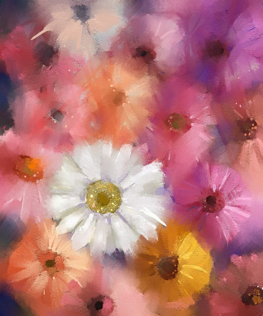 The white gerbera
