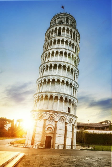 The leaning tower of Pisa, Italy