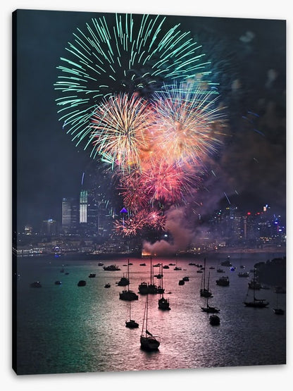 Sydney harbour fireworks