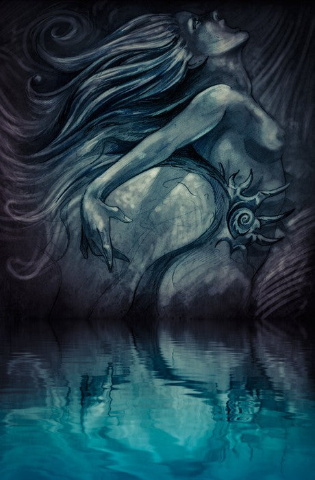 Mythical mermaid