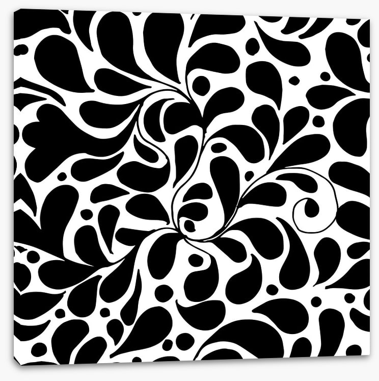 Swirl in black