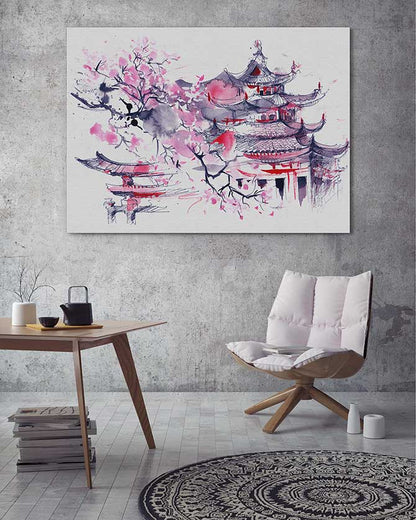 Sakura temple