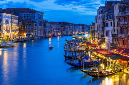 Grand Canal twilight, Italy