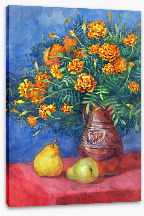 Golden marigold pears