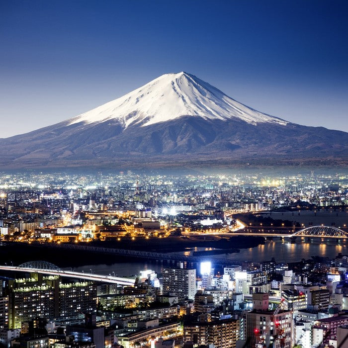 Mount Fuji cityscape