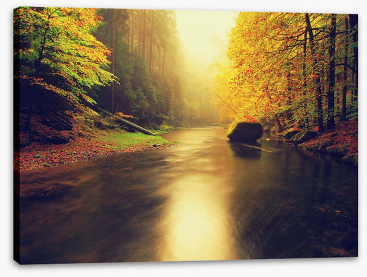 Flowing fall