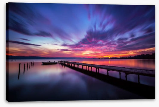 Violet sunset