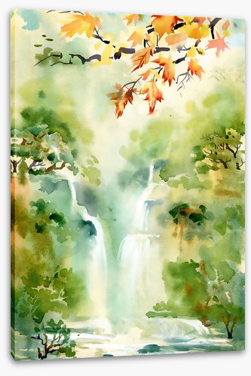 Hidden falls found